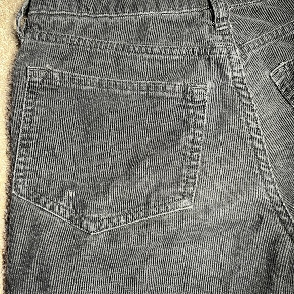 Black bootcut corduroy jeans - Picture 2 of 4